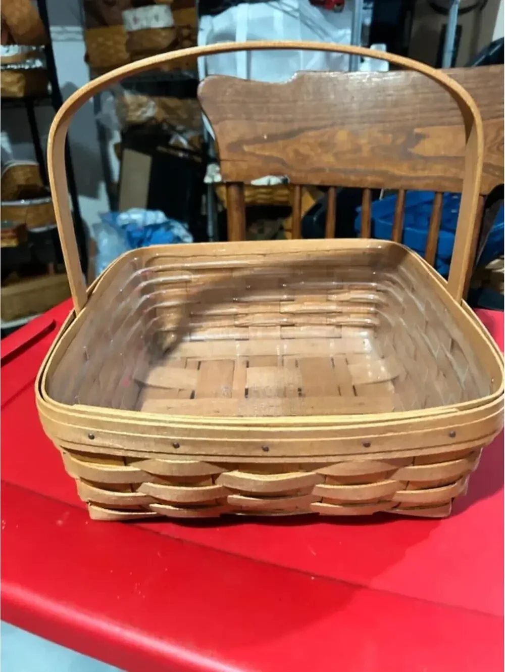 Longaberger 12x12x4” includes